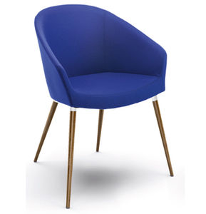 silla moderna / tapizada / con patas estándar / de tejido