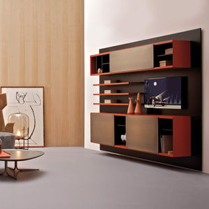 biblioteca modular / mural / moderna / para el sector servicios