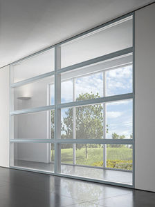 tabique fijo / de aluminio / acristalado / de uso profesional