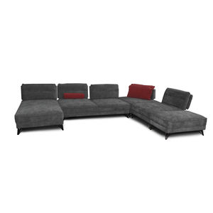 sofá modular / moderno / de tejido / 7 plazas o más