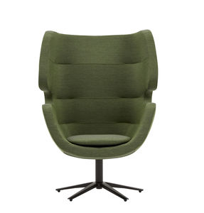 sillón de concentración / moderno / de tejido / de aluminio