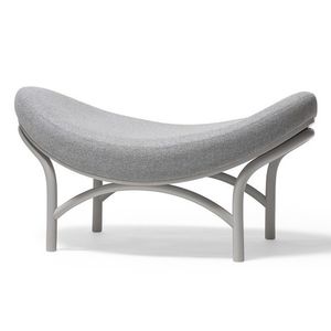 reposapiés moderno / de tejido / de madera curvada