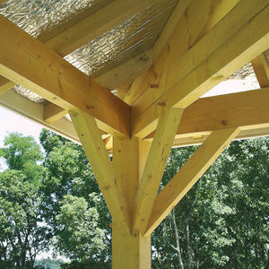 viga de madera reconstituida / rectangular