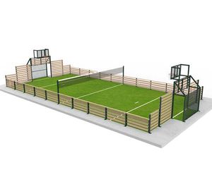 polideportivo para espacio público