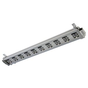 luminaria LED / lineal / de aluminio extrudido / de vidrio