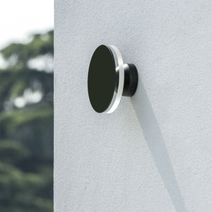 aplique moderno / de aluminio fundido / LED / redondo