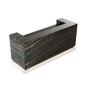 mostrador de recepción de madera / de cerámica / para hotel