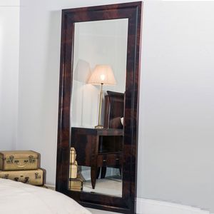 espejo de pie / clásico / rectangular / de madera
