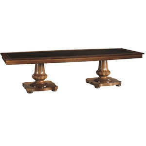 mesa de conferencia de estilo / de madera / rectangular