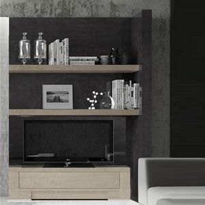 mueble de televisión moderno / lowboards / de madera