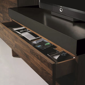 mueble de televisión moderno / lowboards / de madera