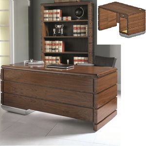 mesa de ordenador moderna / de madera / rectangular
