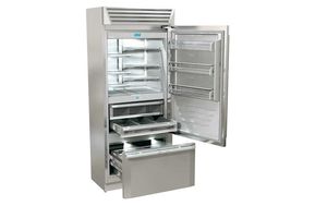 frigorífico profesional / con cajones / de acero inoxidable