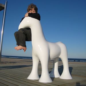 escultura de plástico / para espacio público