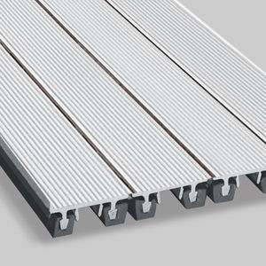 alfombra de entrada para el sector servicios / de aluminio