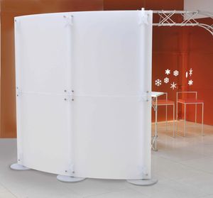 separador para oficina para suelo / de fibra acrílica / modular