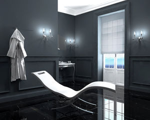 chaise longue moderna / de polietileno / de exterior / de interior