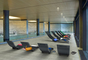 chaise longue moderna / de polietileno / de interior / outdoor