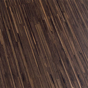 parquet multicapa / para pegar / de nogal americano / de madera exótica