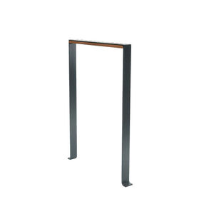 aparcabicis de acero galvanizado