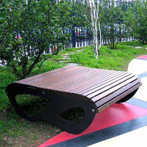 mesa moderna / de madera / de chapa de acero / rectangular