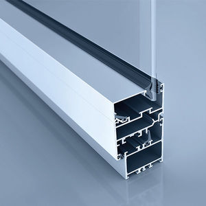 perfil de aluminio / para tabique
