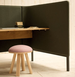 escritorio para open space / de roble / moderno / profesional