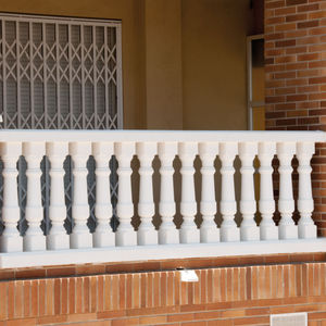 balaustrada de piedra reconstituida / de exterior / para terraza / para balcón