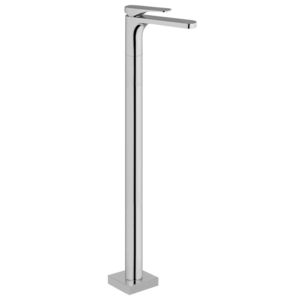 grifo monomando para lavabo / para suelo / de metal cromado / para baño
