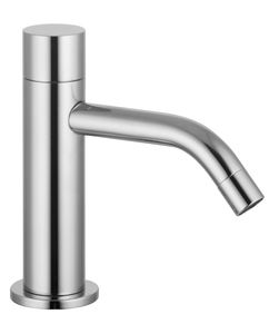 grifo monomando para lavabo / de metal cromado / para baño / con 1 orificio