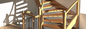 programa de CAD / de arquitectura / para escalera / 3D