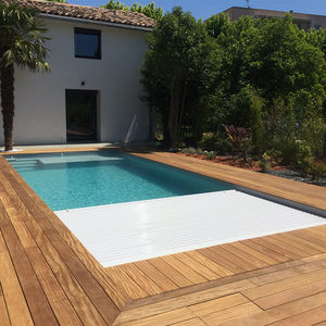 cubierta para piscina de seguridad / térmica / para invierno / de láminas