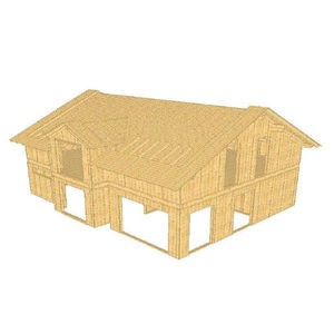 programa de análisis estructural / para estructura de madera / 2D
