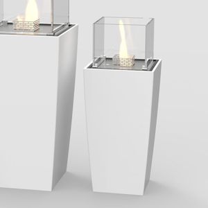 chimenea de bioetanol / moderna / hogar abierto / central