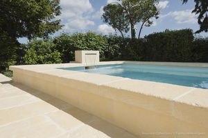 borde de piscina de hormigón