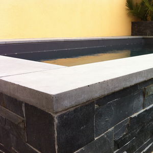 borde de piscina de hormigón