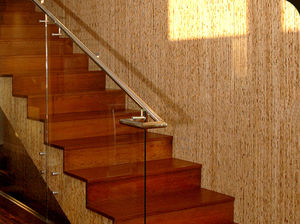 panel decorativo / de pared / de madera / liso