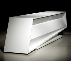 mueble de televisión de diseño original / de madera