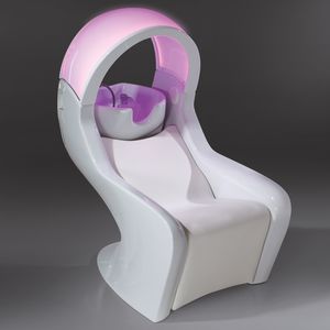 lavacabeza con reposapiés / de diseño original