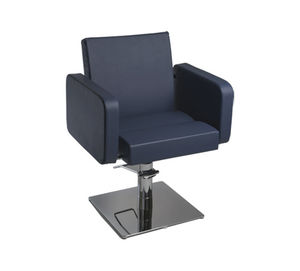 sillón de maquillaje de cuero artificial / de metal / ajustable