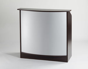 mostrador de recepción de madera / para peluquería