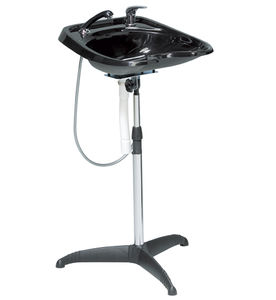 lavabo de pie / ovalado / de plástico / moderno
