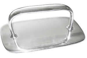 reposapiés moderno / aluminio / para centro de estética