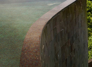 mosaico de interior / para piscina / de pared / de vidrio