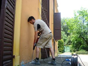 sistema de inyección de resina expansiva / para consolidación de cimentaciones / para la mejora del suelo