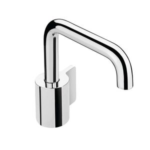 grifo monomando para lavabo / de metal cromado / de baño / con 1 orificio