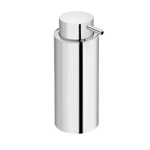 dispensador de jabón profesional / de libre instalación / de cromo / manual