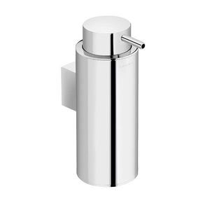 dispensador de jabón profesional / de pared / de cromo / manual