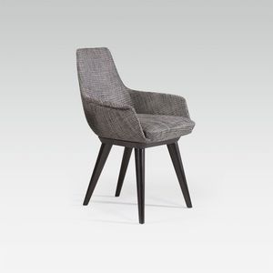 sillón de oficina moderno / de cuero / de tejido / de haya