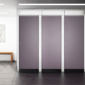 tabique fijo / de metal / de uso profesional / para sanitarios
